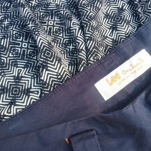 LulaRoe top Lee petite bermuda stretch shorts